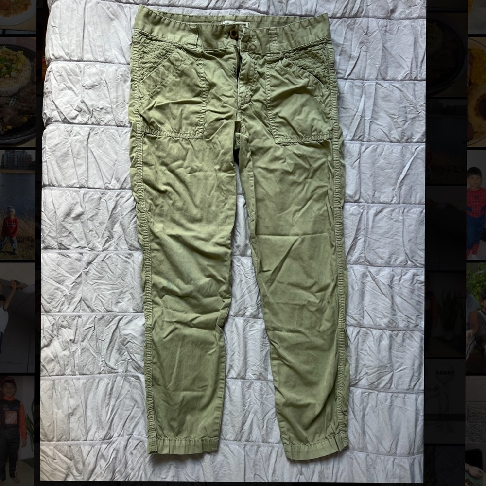 Madewell Khaki Green Pants